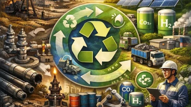 El renacimiento industrial: ¿puede la energía fósil liderar un futuro sin desperdicios?