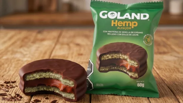Goland invertirá US$ 150 mil para expandir el alfajor con proteína de cáñamo que lanzó esta semana en UY (y ya despertó interés en EE. UU., Australia y Argentina)