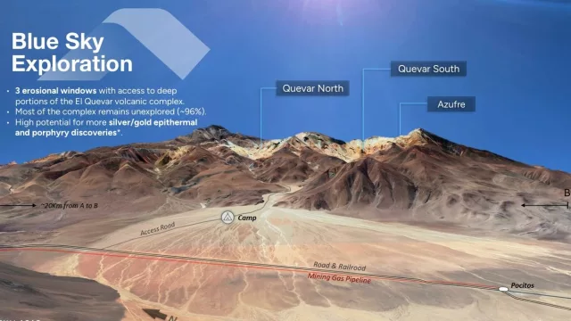 El Quevar amplió su horizonte exploratorio con más de 20 objetivos de plata en Salta