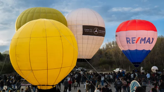 Globos, turismo y producción local (San Luis Flota llevó una nueva experiencia a Cruz de Piedra)