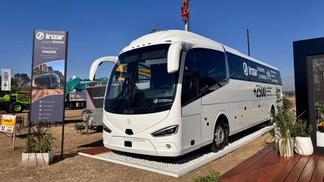 GORENA presenta en Argentina Mining sus buses Irizar i6 especializados para minería