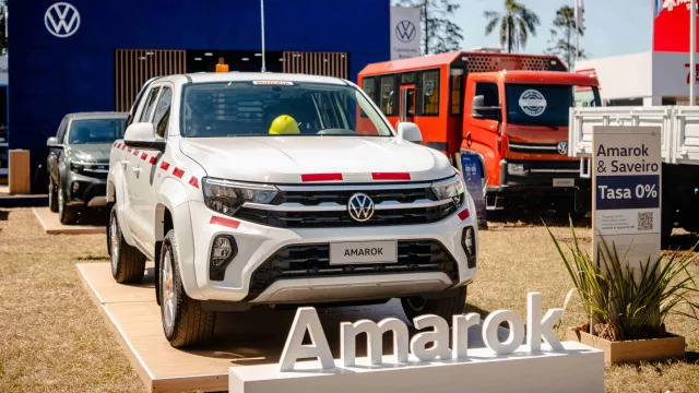 Volkswagen llevó sus camionetas, camiones y buses a Argentina Mining Norte 2026